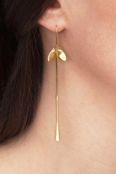 Aarahi Earrings 22ct Gold Plate