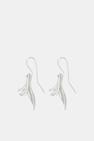 Clematis Earrings Sterling