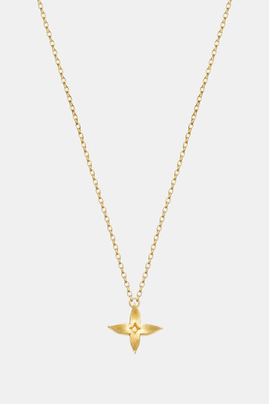 Jasmine Necklace 22ct Gold Plate