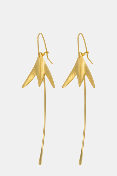 Kaitiaki Earrings 22ct Gold Plate