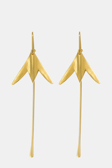 Kaitiaki Earrings 22ct Gold Plate