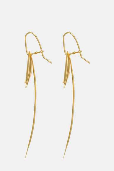 Kaitiaki Earrings 22ct Gold Plate