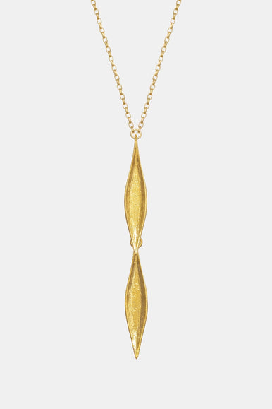 Karohirohi Necklace 22ct Gold Plate