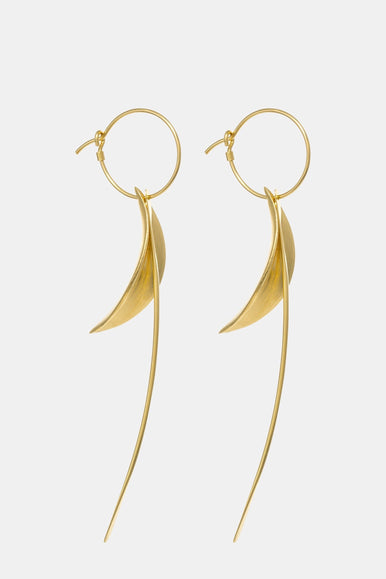 Koromiko Earrings 22ct Gold Plate