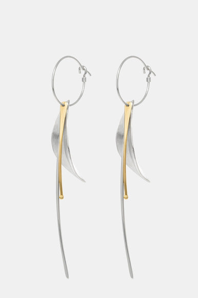 Koromiko Earrings with Gold Stamen