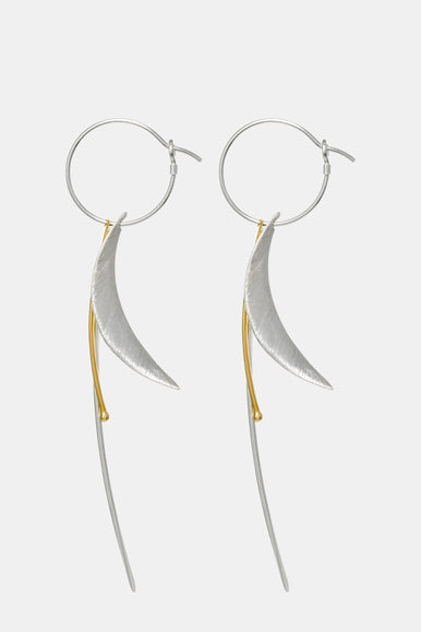 Koromiko Earrings with Gold Stamen