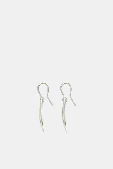 Leaf Earrings Short | Sterling