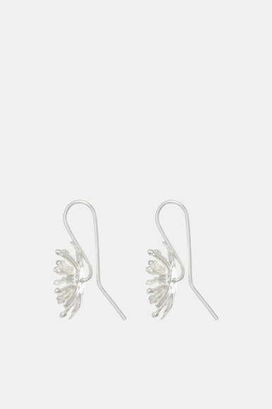 Mt Cook Lily Earrings Hooks | Sterling