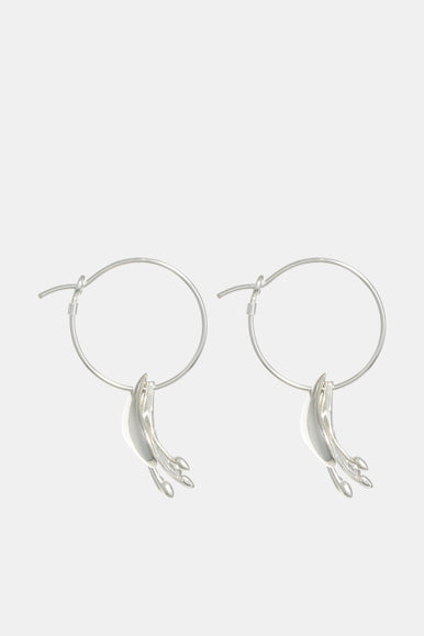 Rengarenga Earrings Sterling