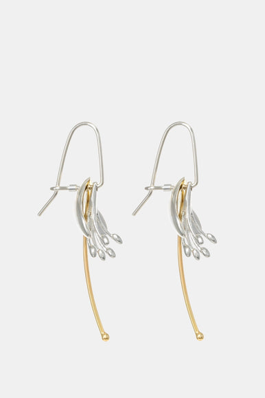 Rengarenga Earrings with Gold Stamen